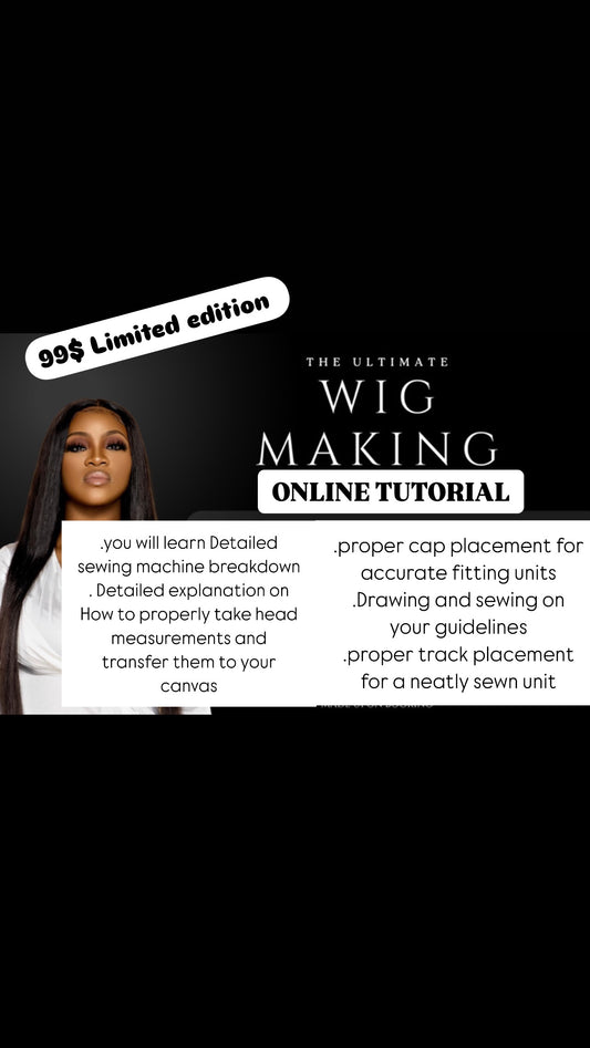 Online wig making tutorial