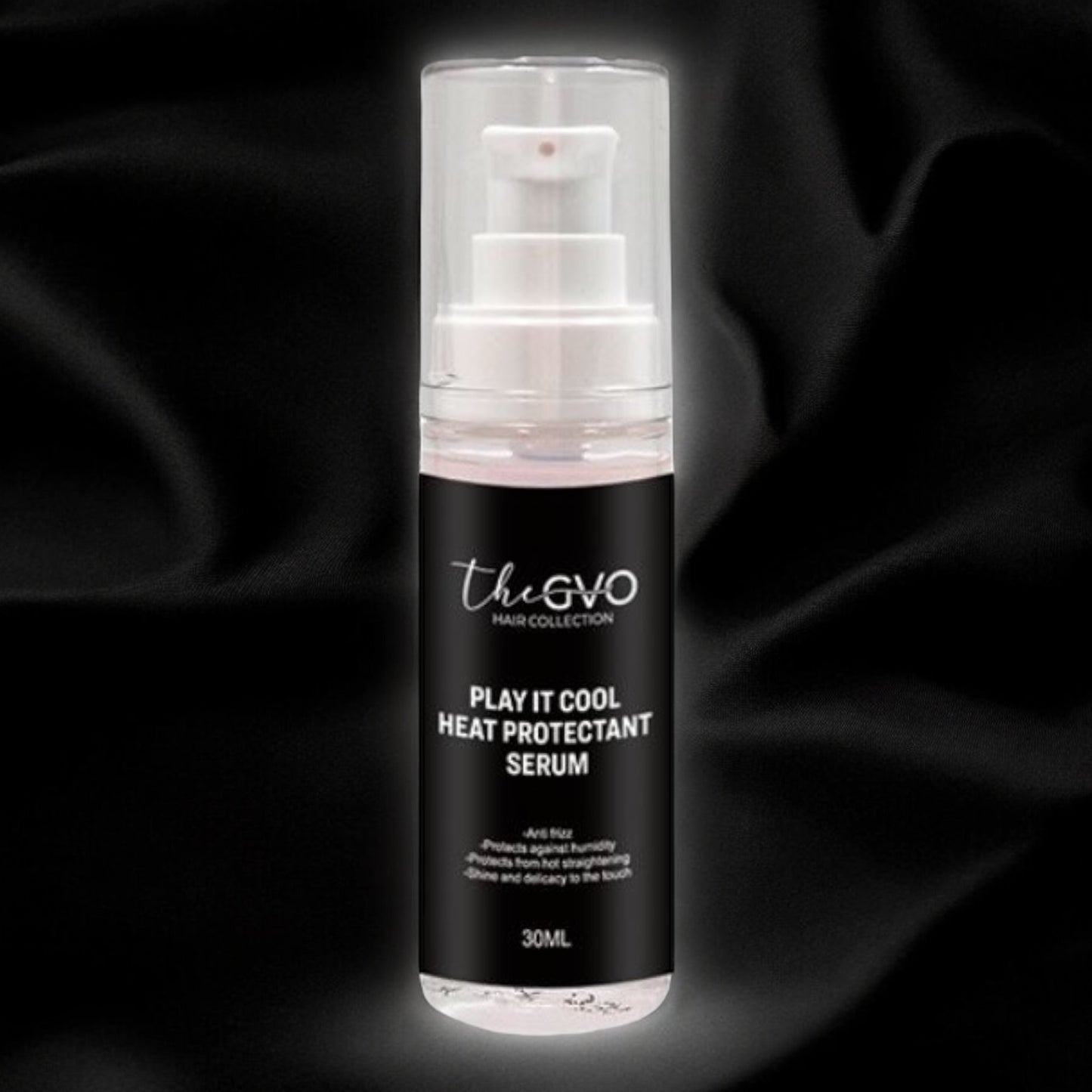 "Play it cool" heat protectant serum